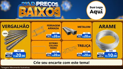 Modelo de TV para TV Horizontal com o tema Dia D Preço Baixo para Ferragens