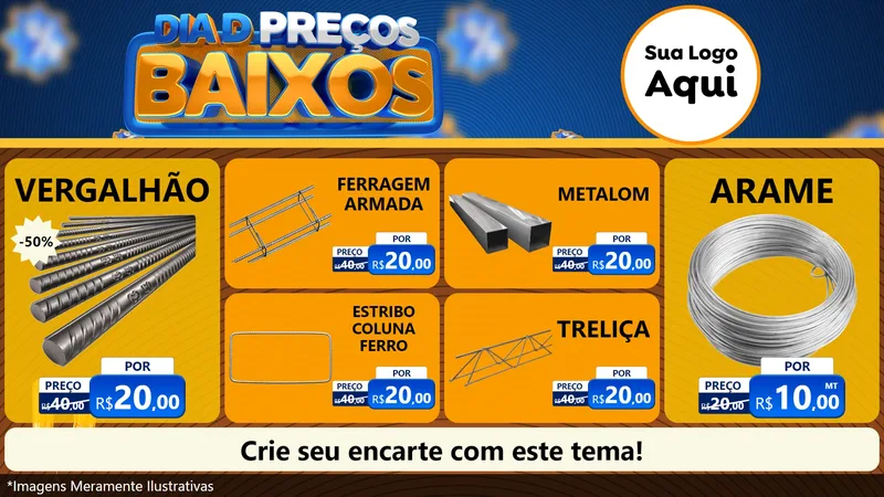 Modelo de TV para TV Horizontal com o tema Dia D Preço Baixo para Ferragens