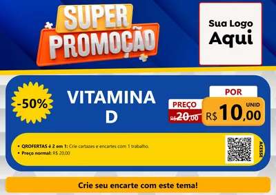 Modelo de Cartaz para Cartaz A4 Horizontal