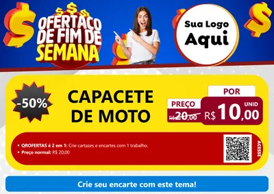 Modelo de Cartaz para Cartaz A4 Horizontal