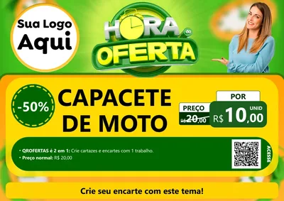Modelo de Cartaz para Cartaz A4 Horizontal