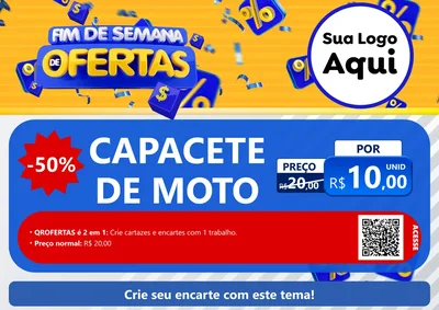 Modelo de Cartaz para Cartaz A4 Horizontal