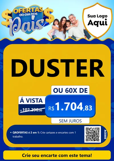 Modelo de Cartaz para Cartaz A4 Vertical