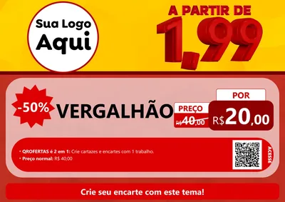 Modelo de Cartaz para Cartaz A4 Horizontal