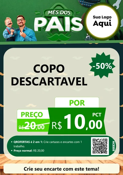 Modelo de Cartaz para Cartaz A4 Vertical