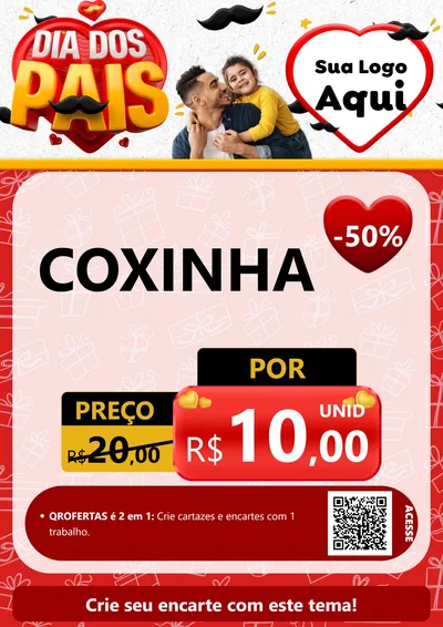 Modelo de Cartaz para Cartaz A4 Vertical