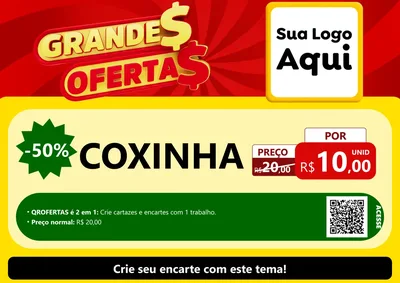 Modelo de Cartaz para Cartaz A4 Horizontal