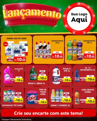 Modelo de Rede Social para Feed Instagram com o tema Lançamento