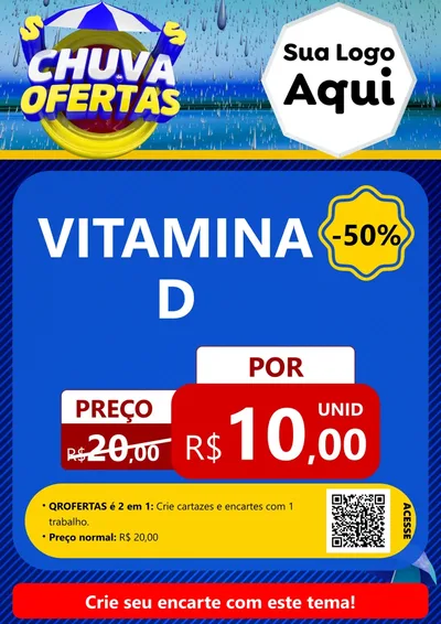 Modelo de Cartaz para Cartaz A4 Vertical