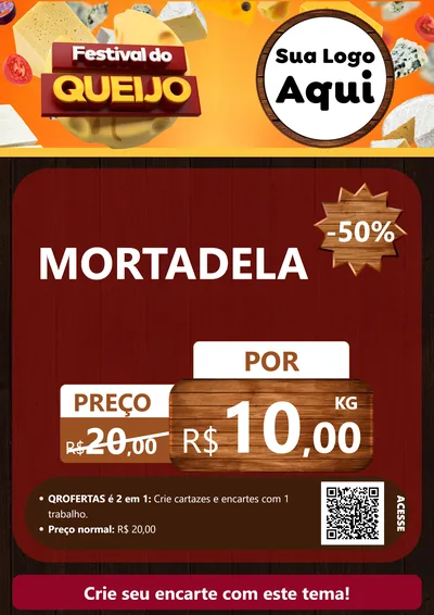 Modelo de Cartaz para Cartaz A4 Vertical