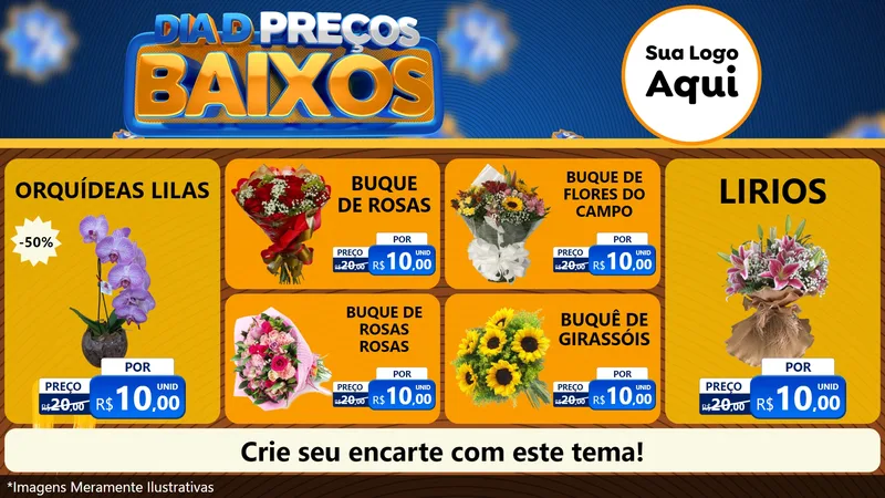 Modelo de TV para TV Horizontal com o tema Dia D Preço Baixo para Floricultura e jardim