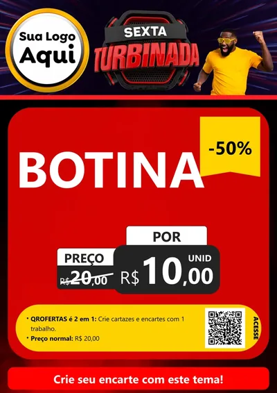 Modelo de Cartaz para Cartaz A4 Vertical