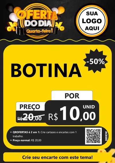 Modelo de Cartaz para Cartaz A4 Vertical