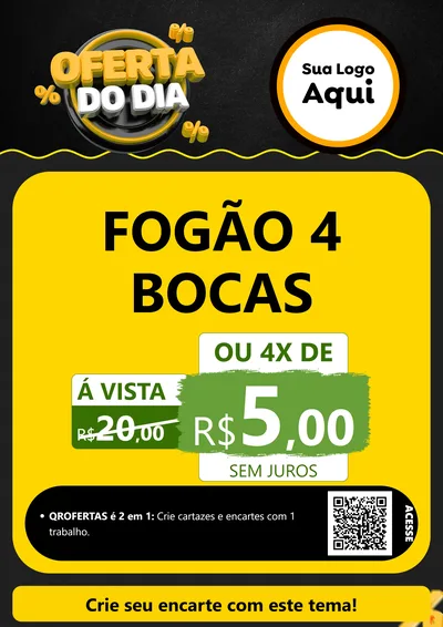 Modelo de Cartaz para Cartaz A4 Vertical