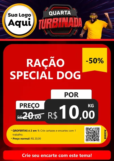 Modelo de Cartaz para Cartaz A4 Vertical