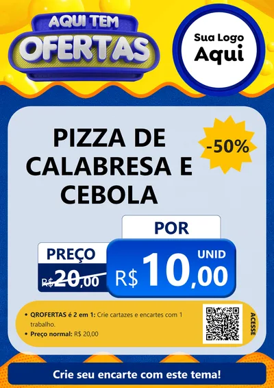 Modelo de Cartaz para Cartaz A4 Vertical
