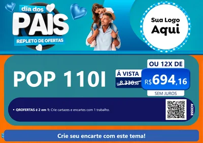 Modelo de Cartaz para Cartaz A4 Horizontal
