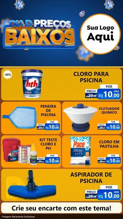 Modelo de TV para TV Vertical com o tema Dia D Preço Baixo para Produtos para Piscina