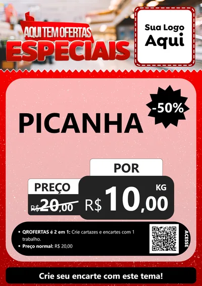 Modelo de Cartaz para Cartaz A4 Vertical