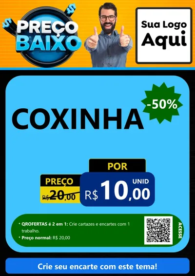 Modelo de Cartaz para Cartaz A4 Vertical
