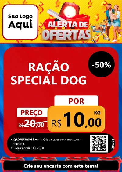 Modelo de Cartaz para Cartaz A4 Vertical