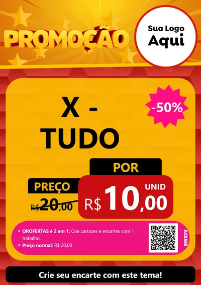 Modelo de Cartaz para Cartaz A4 Vertical
