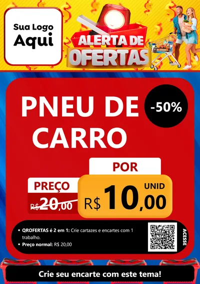 Modelo de Cartaz para Cartaz A4 Vertical