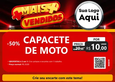 Modelo de Cartaz para Cartaz A4 Horizontal