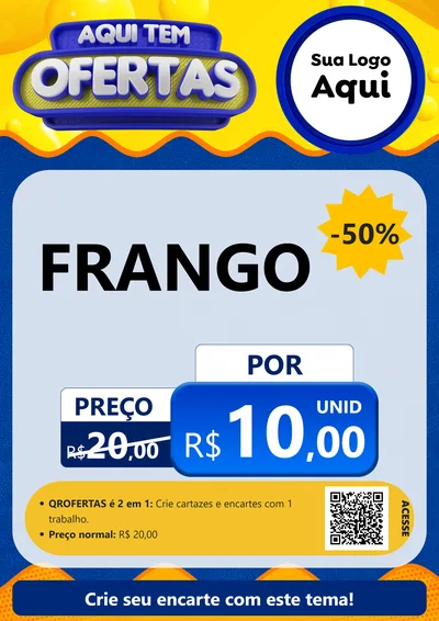 Modelo de Cartaz para Cartaz A4 Vertical