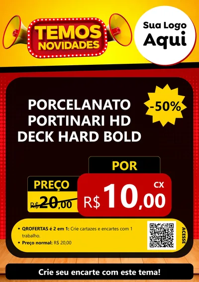 Modelo de Cartaz para Cartaz A4 Vertical