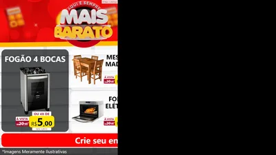 Modelo de TV para TV Horizontal com o tema Mais Barato para Móveis e Eletro