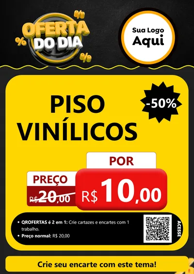 Modelo de Cartaz para Cartaz A4 Vertical