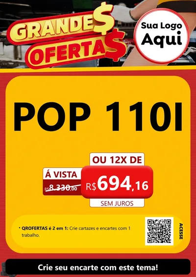 Modelo de Cartaz para Cartaz A4 Vertical