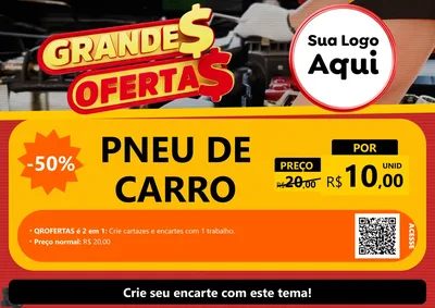 Modelo de Cartaz para Cartaz A4 Horizontal