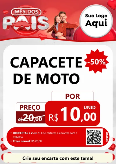 Modelo de Cartaz para Cartaz A4 Vertical