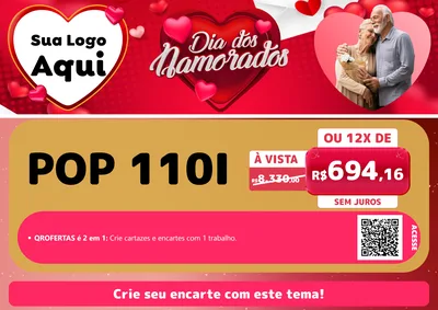 Modelo de Cartaz para Cartaz A4 Horizontal