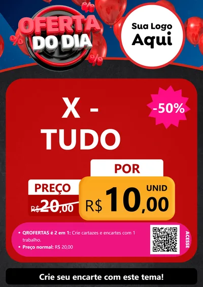 Modelo de Cartaz para Cartaz A4 Vertical