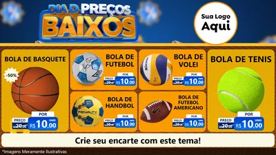 Modelo de TV para TV Horizontal com o tema Dia D Preço Baixo para Artigos Esportivos