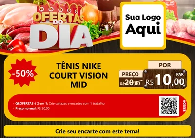 Modelo de Cartaz para Cartaz A4 Horizontal