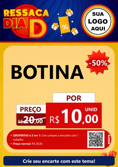 Modelo de Cartaz para Cartaz A4 Vertical