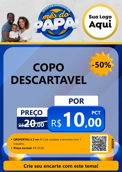 Modelo de Cartaz para Cartaz A4 Vertical