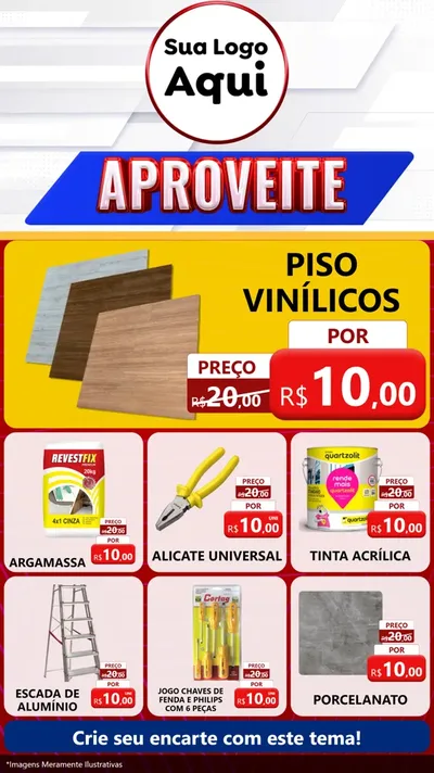 Modelo de Rede Social para Stories com o tema Aproveite para Material para Construção