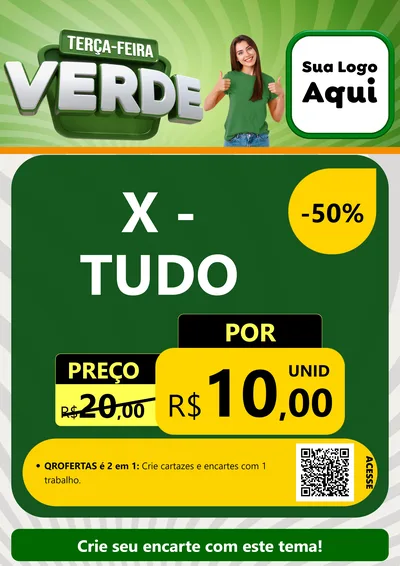 Modelo de Cartaz para Cartaz A4 Vertical