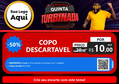 Modelo de Cartaz para Cartaz A4 Horizontal