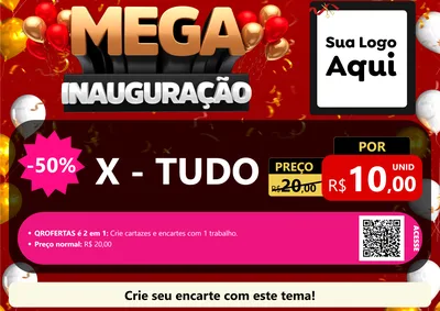Modelo de Cartaz para Cartaz A4 Horizontal