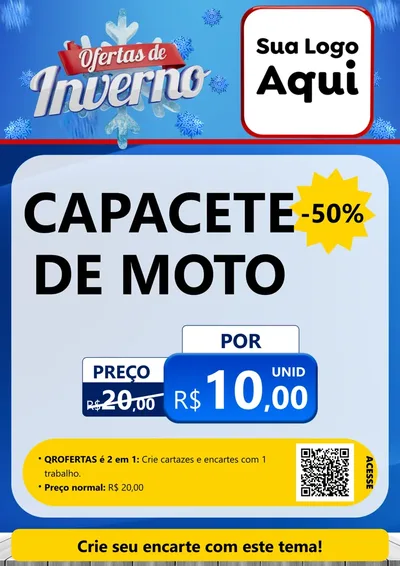 Modelo de Cartaz para Cartaz A4 Vertical