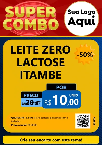 Modelo de Cartaz para Cartaz A4 Vertical
