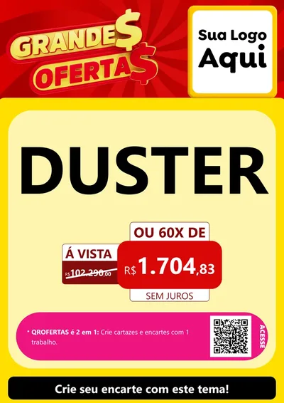 Modelo de Cartaz para Cartaz A4 Vertical