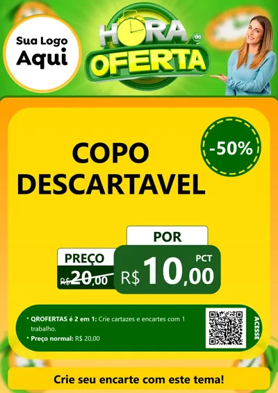 Modelo de Cartaz para Cartaz A4 Vertical