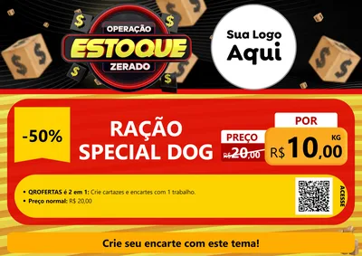 Modelo de Cartaz para Cartaz A4 Horizontal